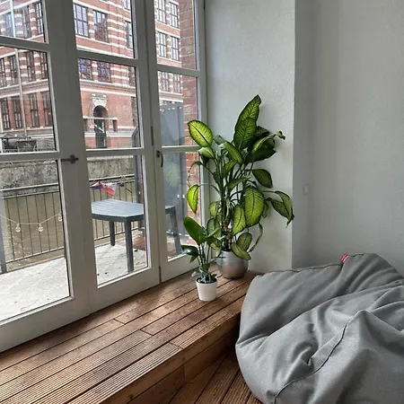 Apartment Relax-wohnung Mit Balkon Ueber Weisse Elster *